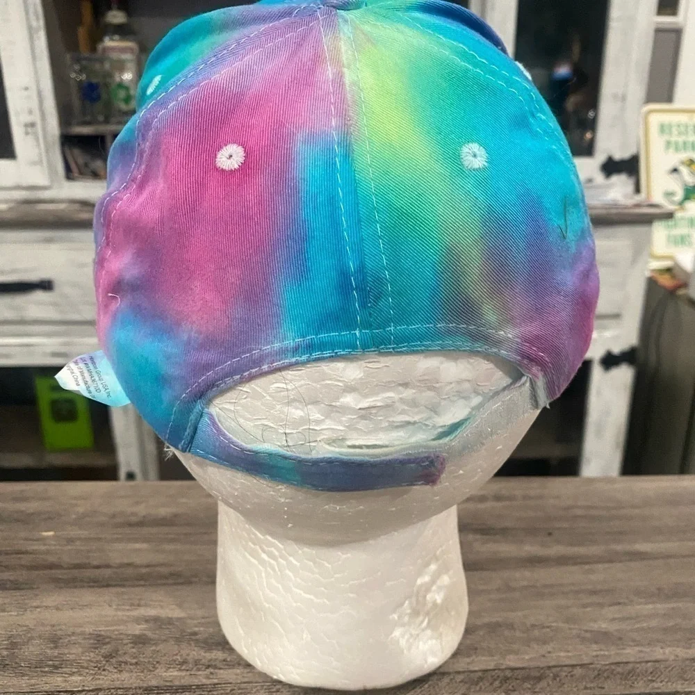 Youth Kids Tie Dye Colorful Hat